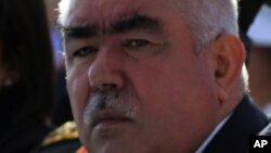 General Abdulrashid Do'stum Afg'oniston vitse-prezidenti, o'zbeklar lideri 