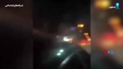 صف طولانی پمپ بنزین در اصفهان پس از حمله جمهوری اسلامی به اسرائیل