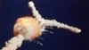 FILE - The space shuttle Challenger explodes shortly after lifting off from the Kennedy Space Center in Cape Canaveral, Florida, Jan 28, 1986.