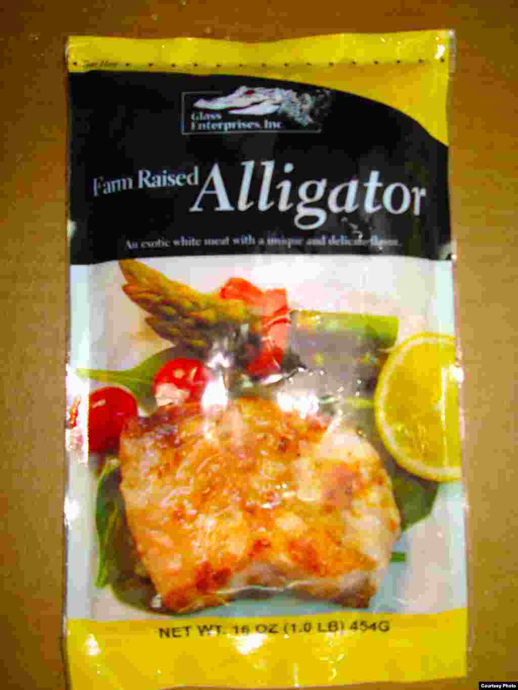 Alligator meat is lower in cholesterol than domestic chicken and is a popular ingredient in Cajun recipes (Courtesy Mark Glass) 