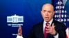 FILE - Homeland Security Secretary Alejandro Mayorkas speaks during a press briefing at the White House, March 1, 2021.