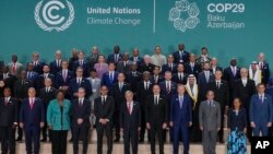 Učesnici klimatskog samita COP 29 u glavnom gradu Azerbejdžana Bakuu (AP/Peter Dejong)