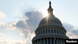 FILE - The dome of the U.S. Capitol Building is seen on Capitol Hill in Washington.