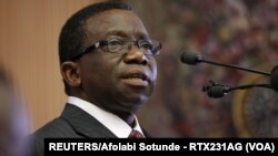 Dr. Isaac Adewole, Ministan Kiwon Lafiya na Najeriya.