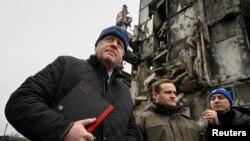 Борис Джонсон відвідав Бородянку