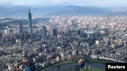 타이완 수도 타이페이. 