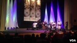 South Africa's own Blue Notes Tribute Orkestra played to a packed house at the Cape Town International Jazz Festival (Photo by Unathi Kondile)