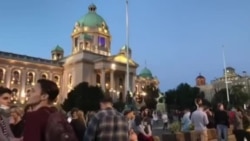 Početak šestog protesta u Beogradu