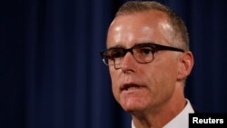Mantan Wakil Direktur FBI, Andrew McCabe (foto: dok). 