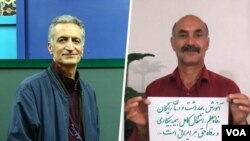 رسول بداقی و محمدتقی فلاحی، از اعضای کانون صنفی معلمان