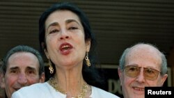 ایرنه پاپاس، در «محمد» پیامبر اسلام نقش «هند جگرخوار» را بازی کرد.