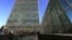 The United Nations Headquarters building is pictured during the 71st United Nations General Assembly in the Manhattan borough of New York, Sept. 22, 2016.