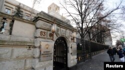 4일 독일 베를린 주재 러시아 대사관. 