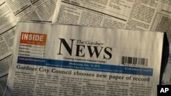 Kanzas shtatida chop etiluvchi "Gardner Nyus" (The Gardner News) mahalliy gazetasi