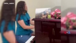 نوه عفیف نعیمی، شهروند بهائی زندانی در پانصدمین روز بازداشت او می‌خواند و پیانو می‌نوازد