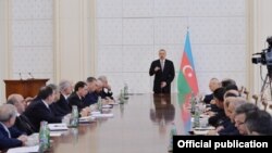 Prezident İlham Əliyevin sədrliyi ilə Nazirlər Kabinetinin iclası