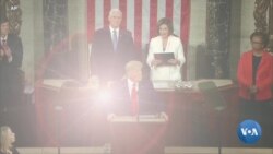 Prezident Tramp Kongressda hisobot berdi