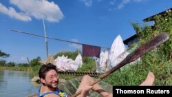 Danny Fenster, managing editor for Frontier Myanmar, is pictured in this handout picture taken in Yangon, Myanmar, November 2020. (Handout via Reuters)