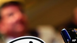 Members of the Faith and Freedom Coalition listen to conservative speakers in Washington, DC. The Faith and Freedom Coalition held their second annual conference and strategy briefing over two days in the nation's capital, June 3, 2011