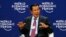 Prime Minister Hun Sen of Cambodia gestures as he talks about his vision for the Mekong region in the World Economic Forum on ASEAN at the National Convention Center Wednesday, Sept. 12, 2018, in Hanoi, Vietnam. The World Economic Forum has attracted hundreds of participants for the three-day forum with the theme: ASEAN 4.0: Entrepreneurship and the Fourth Industrial Revolution. (AP Photo/Bullit Marquez)