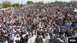 پشاور میں پختون تحفظ تحریک کا جلسہ