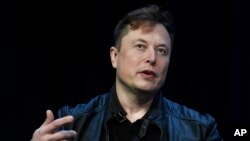 FILE - Tesla and SpaceX CEO Elon Musk is shown on March 9, 2020. Tech billionaire Musk accused Australia of censorship after an Australian judge ruled that his social media platform X must block users worldwide from accessing video of a bishop being stabbed in a Sydney church. 