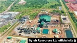 Le site minier Balama Mine, au Mozambique.