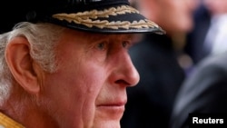 Raja Charles menghadiri pemakaman kenegaraan dan pemakaman Ratu Inggris Elizabeth, di London, Inggris, 19 September 2022. (Foto: REUTERS/Tom Nicholson)