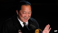 북한 측 6자회담 수석대표인 리용호 외무성 부상 (자료사진)