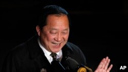 Menteri Luar Negeri Korea Utara yang baru, Ri Yong Ho.