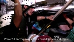 Ecuador Earthquake Kills at Least 77; Toll Expected to Rise