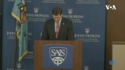 美国国防部长埃斯珀2020年2月6日在SAIS说计划提前多年研制成高超音速武器