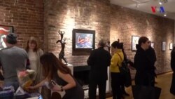 Nyu Yorkda azərbaycanlı rəssamın sərgisi keçirilib