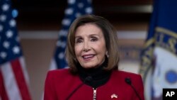 资料照：美国众议院荣休议长南希•佩洛西（Nancy Pelosi）