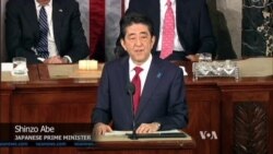 Abe Addresses US Congress, Dogged by Wartime 'Comfort Women' Issue