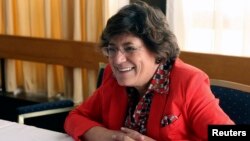 ፋይል ፎቶ - የአውሮፓ ፓርላማ አባል አና ጎሜሽ እአአ 2012 (ፎቶ ሮይተርስ)