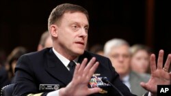 国家安全局局长罗杰斯上将在参议院情报委员会作证。（2017年6月7日）