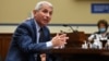 Dr. Anthony Fauci, director of the National Institute for Allergy and Infectious Diseases, speaks during a House Subcommittee on the Coronavirus crisis hearing, July 31, 2020 on Capitol Hill in Washington. 