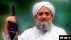 FILE - Al-Qaida's Ayman al-Zawahiri is seen in this still image taken from a video released in September 2011.