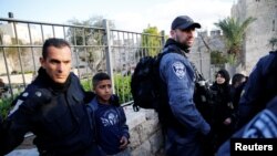 La police israelienne en état d'alerte