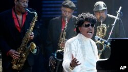 Litl Ričard nastupa na koncertu Domino Efekt u čast rokenrol legende Fetsa Domina u Nju Orleansu, 30. maja 2009. (Foto: AP)