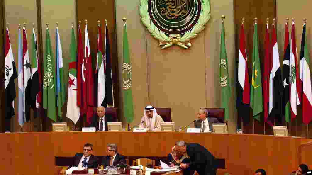 የአረቢ ራቢጣ ዉጭ ጉዳይ ሚኒስትሮች በግብጽ ዋና ከተማ ካይሮ ያደረጉት ስብሰባ