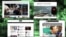 Screenshots represent four Hong Kong online news organizations.