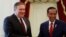 美国国务卿迈克·蓬佩奥（Mike Pompeo）会见印尼总统佐科·维多多（2018年8月5日）
