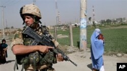 NATO soldier in Afghanistan