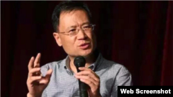 原中国清华大学法学教授许章润 （推特图片）