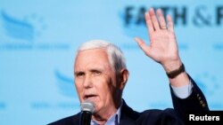 마이크 펜스 전 미국 부통령 (자료사진) 