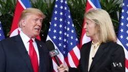 បទសម្ភាសន៍​ផ្តាច់មុខរបស់ VOA៖លោក ត្រាំ ថា «យើង​នឹង​លុប​បំបាត់​កម្មវិធី​អាវុធ​នុយក្លេអ៊ែរ​របស់​កូរ៉េ​ខាង​ជើង»