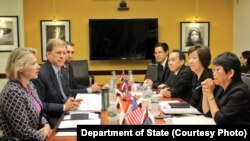 Senior delegations representing the United States and Thailand met on July 14, 2017 
