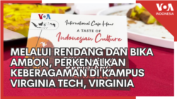 Melalui Rendang dan Bika Ambon, Perkenalkan Keberagaman di Kampus Virginia Tech